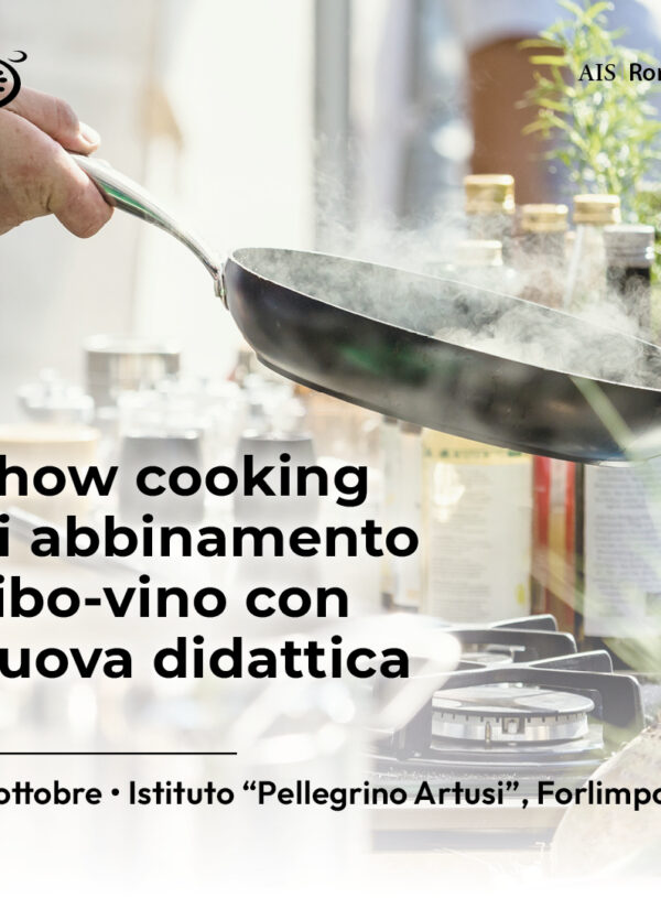 Show cooking di abbinamento cibo-vino