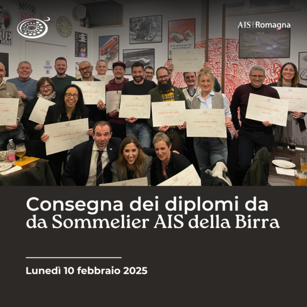 consegna diplomi AIS sommelier birra